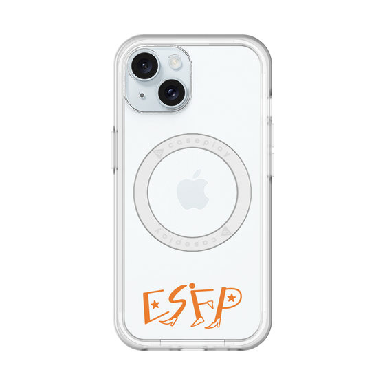 スリムプロテクションプレミアムケース with MagSafe［ オリジナル - ESFP エンターテイナー - アルファベット ］