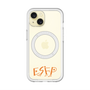 スリムプロテクションプレミアムケース with MagSafe［ オリジナル - ESFP エンターテイナー - アルファベット ］