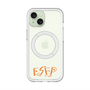 スリムプロテクションプレミアムケース with MagSafe［ オリジナル - ESFP エンターテイナー - アルファベット ］