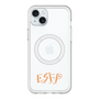 スリムプロテクションプレミアムケース with MagSafe［ オリジナル - ESFP エンターテイナー - アルファベット ］