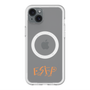 スリムプロテクションプレミアムケース with MagSafe［ オリジナル - ESFP エンターテイナー - アルファベット ］