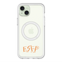 スリムプロテクションプレミアムケース with MagSafe［ オリジナル - ESFP エンターテイナー - アルファベット ］
