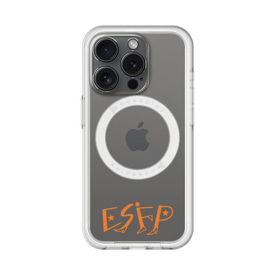 スリムプロテクションプレミアムケース with MagSafe［ オリジナル - ESFP エンターテイナー - アルファベット ］