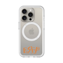 スリムプロテクションプレミアムケース with MagSafe［ オリジナル - ESFP エンターテイナー - アルファベット ］