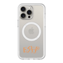 スリムプロテクションプレミアムケース with MagSafe［ オリジナル - ESFP エンターテイナー - アルファベット ］