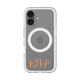 スリムプロテクションプレミアムケース with MagSafe［ オリジナル - ESFP エンターテイナー - アルファベット ］