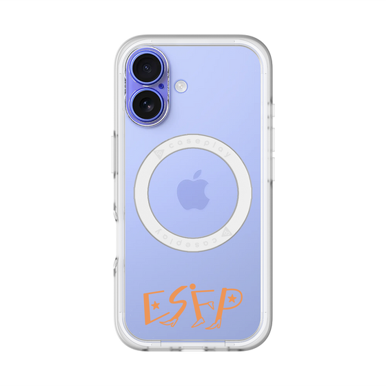 スリムプロテクションプレミアムケース with MagSafe［ オリジナル - ESFP エンターテイナー - アルファベット ］