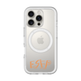 スリムプロテクションプレミアムケース with MagSafe［ オリジナル - ESFP エンターテイナー - アルファベット ］
