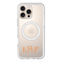 スリムプロテクションプレミアムケース with MagSafe［ オリジナル - ESFP エンターテイナー - アルファベット ］
