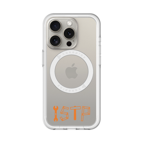 スリムプロテクションプレミアムケース with MagSafe［ オリジナル - ISTP 巨匠 - アルファベット ］