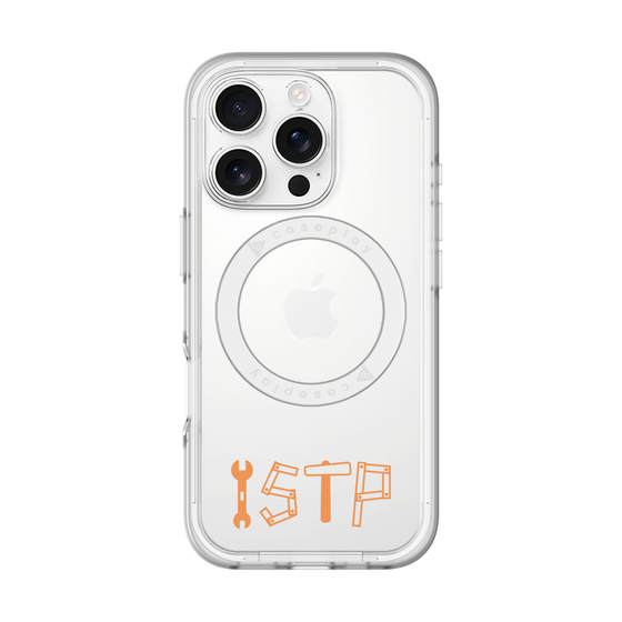 スリムプロテクションプレミアムケース with MagSafe［ オリジナル - ISTP 巨匠 - アルファベット ］