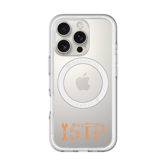 スリムプロテクションプレミアムケース with MagSafe［ オリジナル - ISTP 巨匠 - アルファベット ］