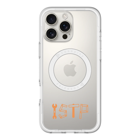 スリムプロテクションプレミアムケース with MagSafe［ オリジナル - ISTP 巨匠 - アルファベット ］