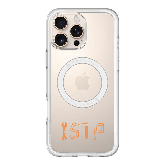 スリムプロテクションプレミアムケース with MagSafe［ オリジナル - ISTP 巨匠 - アルファベット ］