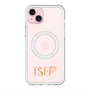 スリムプロテクションプレミアムケース with MagSafe［ オリジナル - ISFP 冒険家 - アルファベット ］