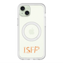 スリムプロテクションプレミアムケース with MagSafe［ オリジナル - ISFP 冒険家 - アルファベット ］