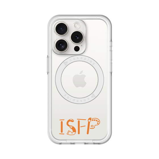 スリムプロテクションプレミアムケース with MagSafe［ オリジナル - ISFP 冒険家 - アルファベット ］