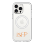 スリムプロテクションプレミアムケース with MagSafe［ オリジナル - ISFP 冒険家 - アルファベット ］