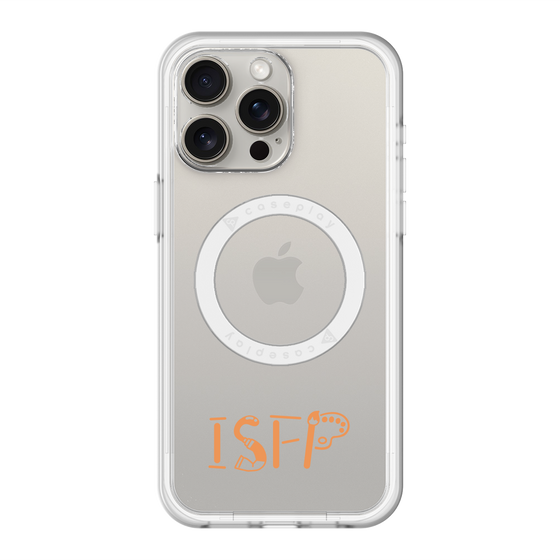 スリムプロテクションプレミアムケース with MagSafe［ オリジナル - ISFP 冒険家 - アルファベット ］