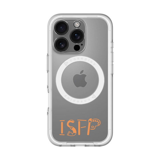 スリムプロテクションプレミアムケース with MagSafe［ オリジナル - ISFP 冒険家 - アルファベット ］
