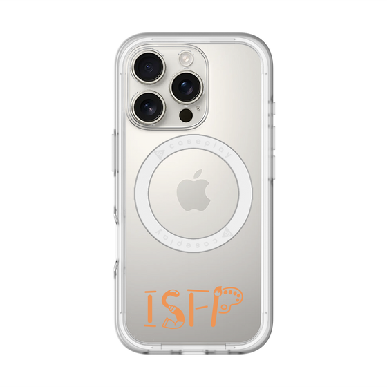 スリムプロテクションプレミアムケース with MagSafe［ オリジナル - ISFP 冒険家 - アルファベット ］