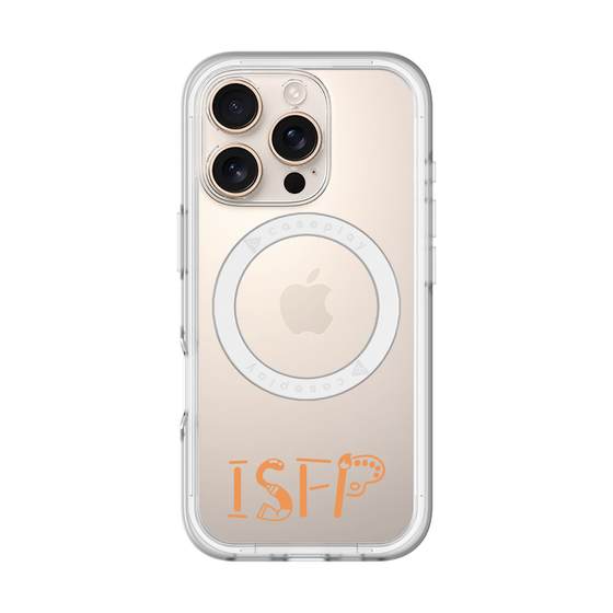 スリムプロテクションプレミアムケース with MagSafe［ オリジナル - ISFP 冒険家 - アルファベット ］