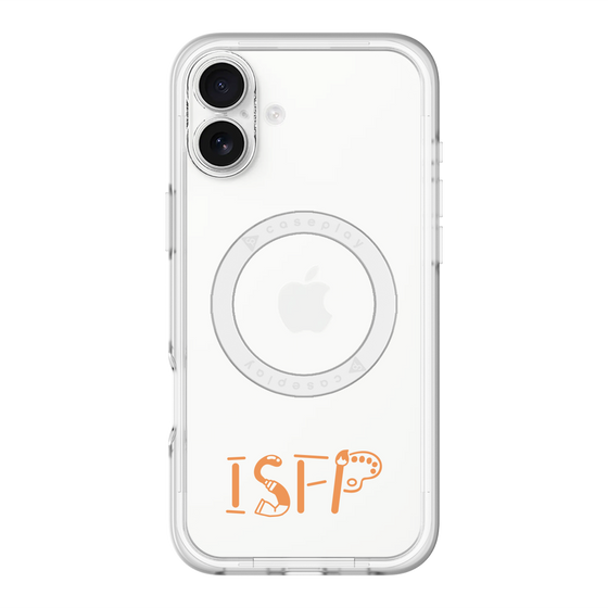 スリムプロテクションプレミアムケース with MagSafe［ オリジナル - ISFP 冒険家 - アルファベット ］