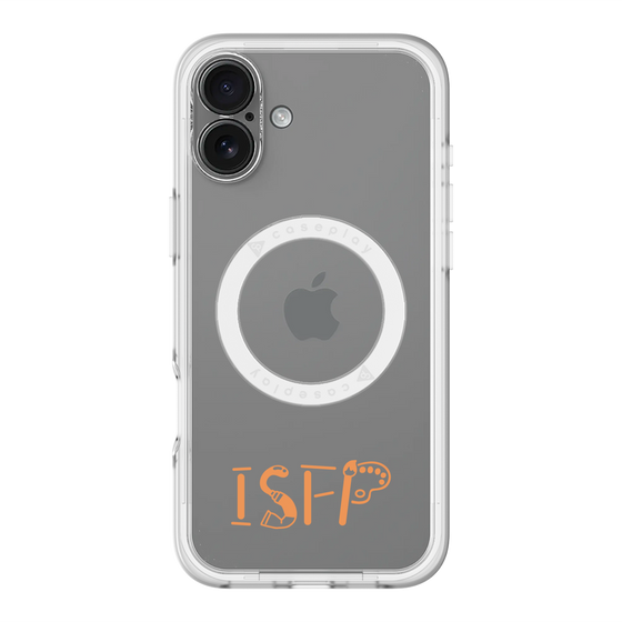 スリムプロテクションプレミアムケース with MagSafe［ オリジナル - ISFP 冒険家 - アルファベット ］