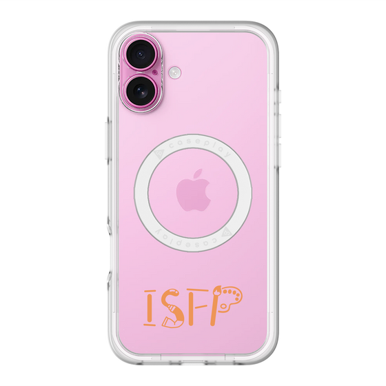 スリムプロテクションプレミアムケース with MagSafe［ オリジナル - ISFP 冒険家 - アルファベット ］
