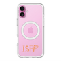 スリムプロテクションプレミアムケース with MagSafe［ オリジナル - ISFP 冒険家 - アルファベット ］