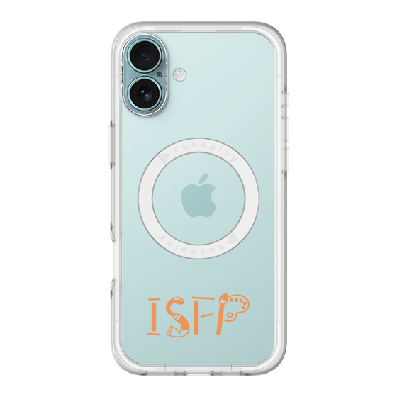 スリムプロテクションプレミアムケース with MagSafe［ オリジナル - ISFP 冒険家 - アルファベット ］
