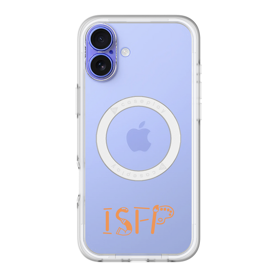 スリムプロテクションプレミアムケース with MagSafe［ オリジナル - ISFP 冒険家 - アルファベット ］