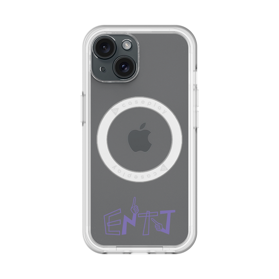 スリムプロテクションプレミアムケース with MagSafe［ オリジナル - ENTJ 指揮官 - アルファベット ］