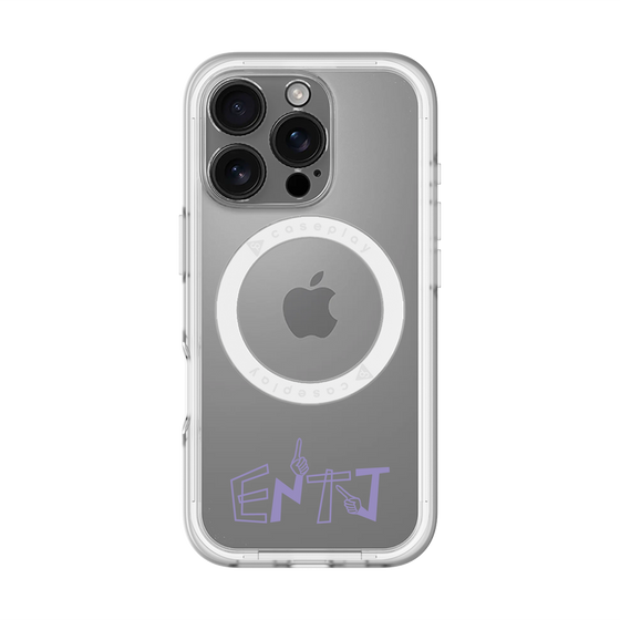 スリムプロテクションプレミアムケース with MagSafe［ オリジナル - ENTJ 指揮官 - アルファベット ］