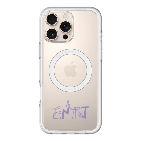 スリムプロテクションプレミアムケース with MagSafe［ オリジナル - ENTJ 指揮官 - アルファベット ］