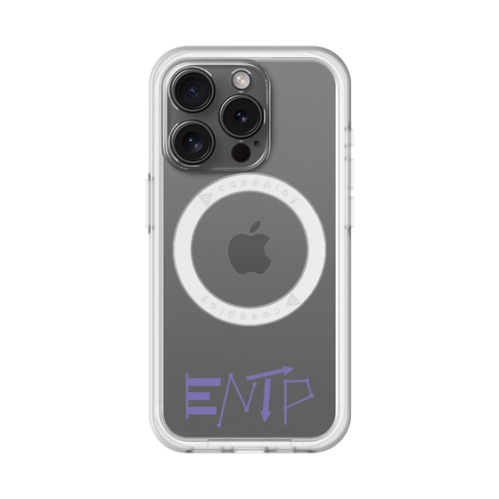 スリムプロテクションプレミアムケース with MagSafe［ オリジナル - ENTP 討論者 - アルファベット ］