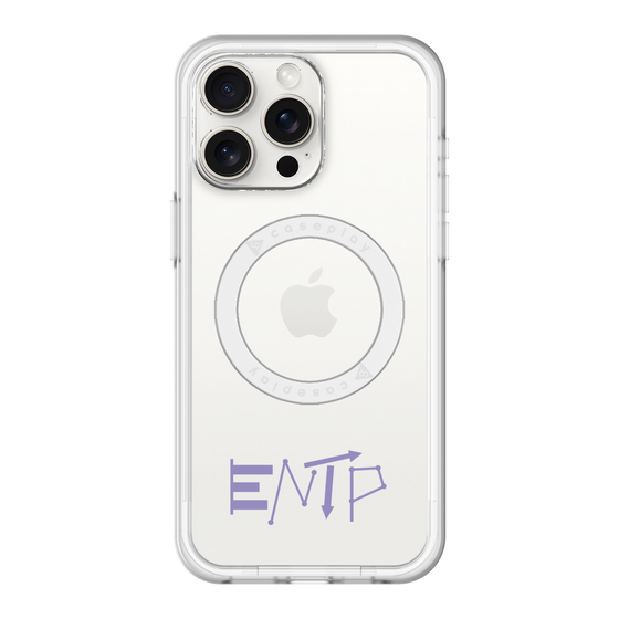 スリムプロテクションプレミアムケース with MagSafe［ オリジナル - ENTP 討論者 - アルファベット ］
