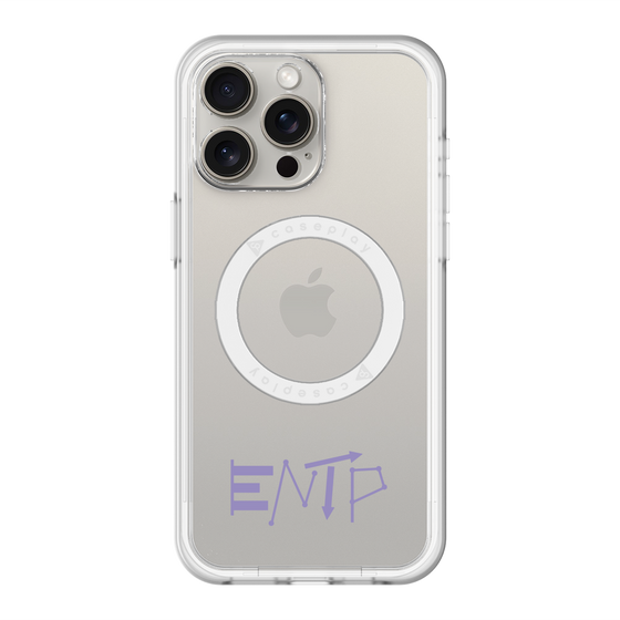 スリムプロテクションプレミアムケース with MagSafe［ オリジナル - ENTP 討論者 - アルファベット ］