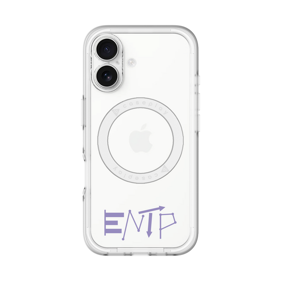 スリムプロテクションプレミアムケース with MagSafe［ オリジナル - ENTP 討論者 - アルファベット ］