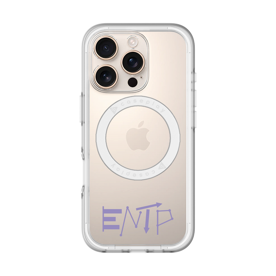 スリムプロテクションプレミアムケース with MagSafe［ オリジナル - ENTP 討論者 - アルファベット ］