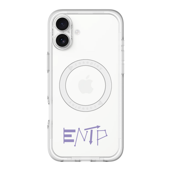 スリムプロテクションプレミアムケース with MagSafe［ オリジナル - ENTP 討論者 - アルファベット ］