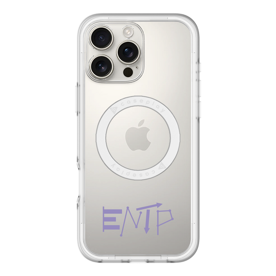 スリムプロテクションプレミアムケース with MagSafe［ オリジナル - ENTP 討論者 - アルファベット ］