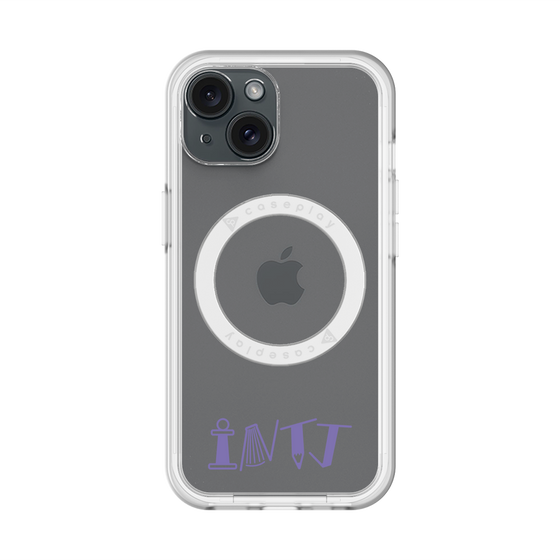 スリムプロテクションプレミアムケース with MagSafe［ オリジナル - INTJ 建築家 - アルファベット ］