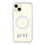 スリムプロテクションプレミアムケース with MagSafe［ オリジナル - INTJ 建築家 - アルファベット ］