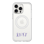 スリムプロテクションプレミアムケース with MagSafe［ オリジナル - INTJ 建築家 - アルファベット ］