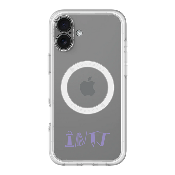 スリムプロテクションプレミアムケース with MagSafe［ オリジナル - INTJ 建築家 - アルファベット ］