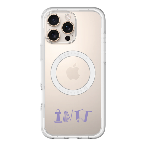 スリムプロテクションプレミアムケース with MagSafe［ オリジナル - INTJ 建築家 - アルファベット ］