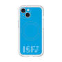 スリムプロテクションプレミアムケース with MagSafe［ オリジナル - ISFJ 擁護者 - アルファベット - ブルー ］