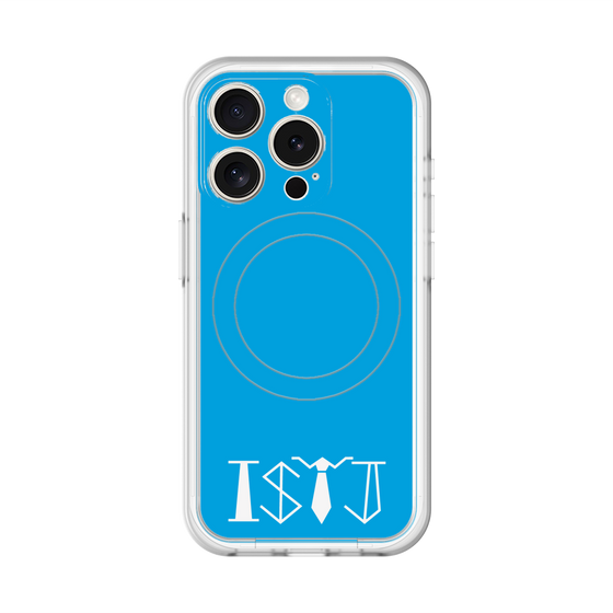 スリムプロテクションプレミアムケース with MagSafe［ オリジナル - ISTJ 管理者 - アルファベット - ブルー ］