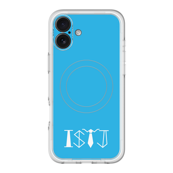 スリムプロテクションプレミアムケース with MagSafe［ オリジナル - ISTJ 管理者 - アルファベット - ブルー ］